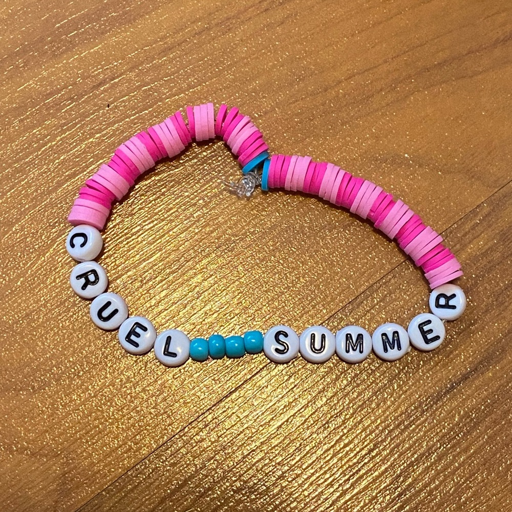 Cruel summer friendship bracelet